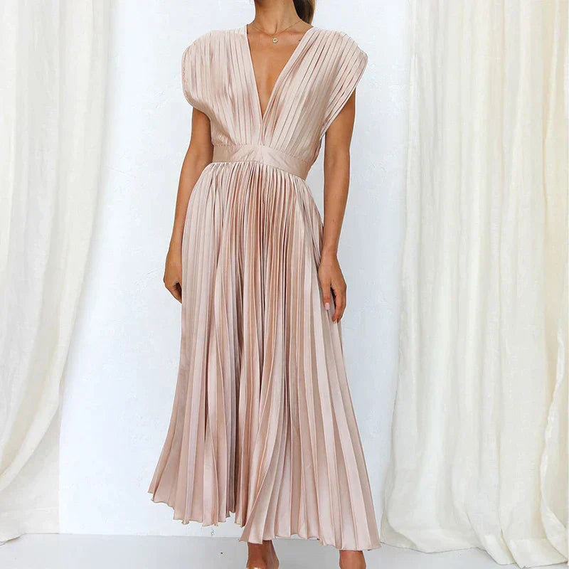 Adelai Elegant Midi Dress