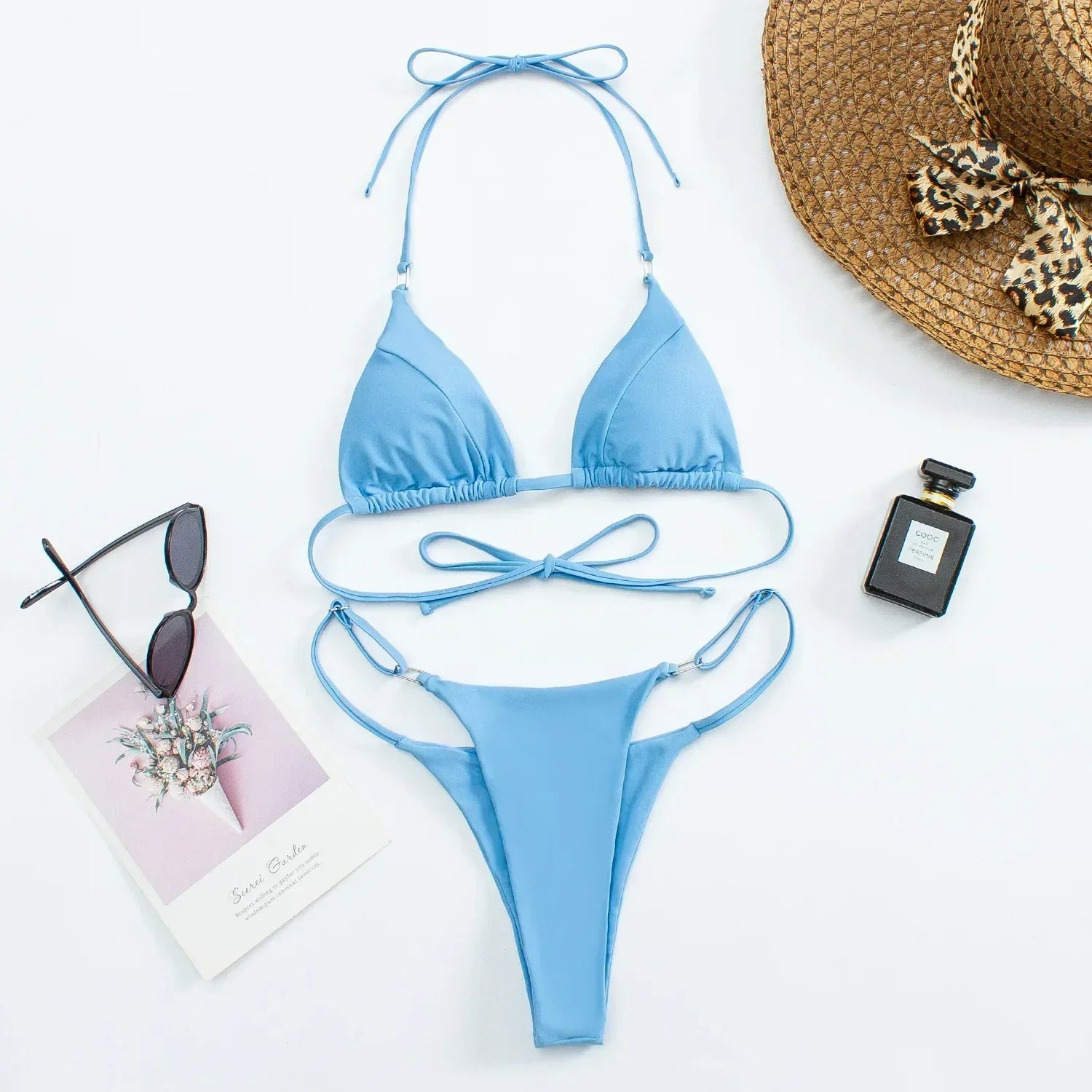 Solid Color Micro Bikini