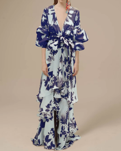 Danielle Floral Print Dress