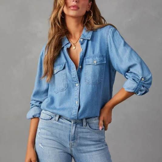 Dianne Soft Denim Shirt